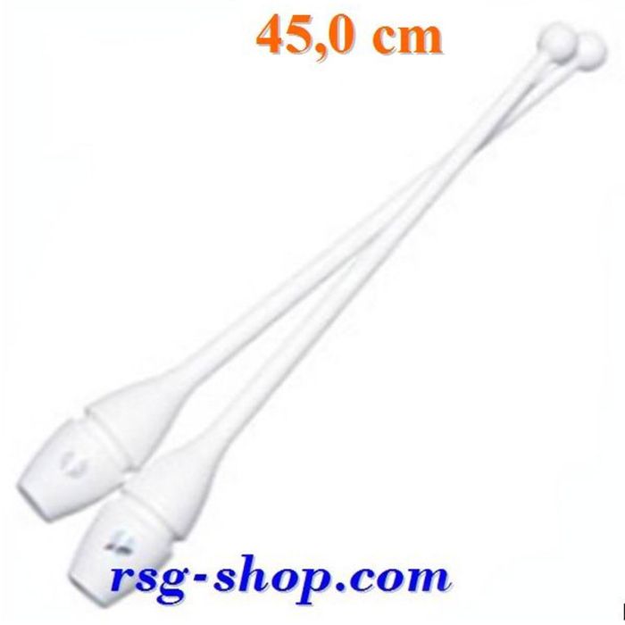 Massues Chacott Plastic 45 cm FIG col. White Art. 20107