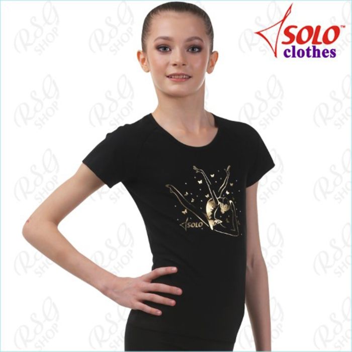 T-shirt Solo Cotton col. Black Art. RG648.05-107