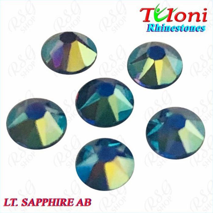 Rhinestones Tuloni col. Lt. Sapphir AB 1440 mod. Elite HotFix