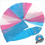 RSG Band Pastorelli Gradation FIG Hellblau-Rosa-Weiß