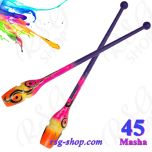 Mazas Pastorelli Aero 45 cm Harmonic Lila-Rosa-Giallo 04563
