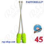 Massues Pastorelli 45 cm mod. Masha col. Bianco-Lime FIG Art. P04891