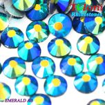 Strass Tuloni col. Emerald AB 1440 mod. Basic HotFix