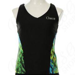 Ärmelloses TOP Chacott col. Black x Picture Art. 5013-81000
