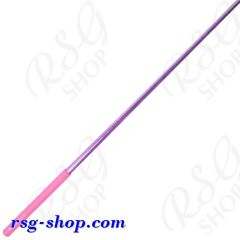 Stab 60cm Pastorelli Mirror col. Lila Grip Pink FIG Art. 02630