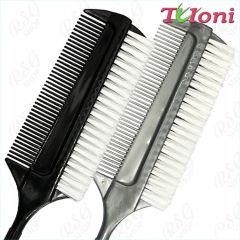 Professioneller 2 in 1 Haarkamm Tuloni 23cm Art. T1214