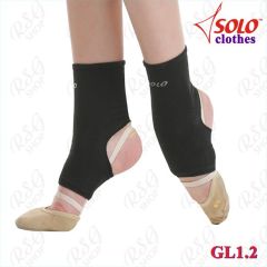 Fußgelenkewärmer Solo knited col. Black GL1.2