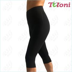 Capri Leggings 3/4 Tuloni mod. LD02 col. Black