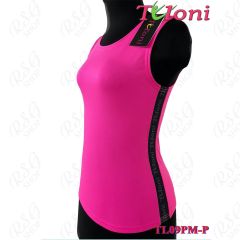 Tanktop Tuloni Netzeinsatz mod. TL-09 col. Pink Art. TL09PM-P