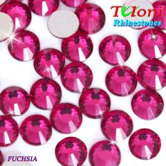 Strass Tuloni col. Fuchsia 288/1440pcs mod. Basic HotFix