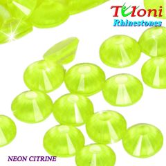 Strass Tuloni col. Neon Citrine 1440 mod. Basic HotFix