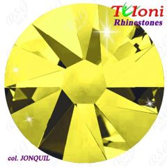 Strass Tuloni col. Jonquil 288/1440 pcs. mod. Stile HotFix Flat Back