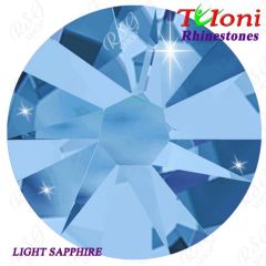 Strass Tuloni col. Lt.Sapphire 288/1440 pcs. mod. Stile HotFix