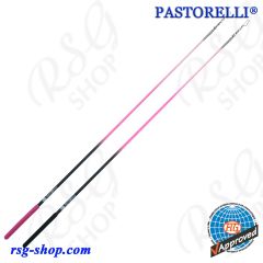 Stab 60cm Pastorelli col. Glitter Black-Fuchsie-Rosa FIG