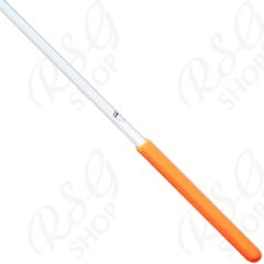 Stab 60cm Pastorelli col. White Griff Orange FIG Art. 03381
