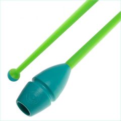 Mazas insertables 41cm mod. Nika bi-col. Turquesa x Verde Art. T1008